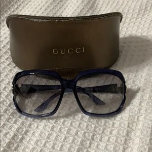 Gucci large sunglasses